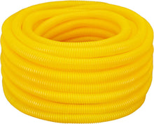 Load image into Gallery viewer, MR DJ DSLT14YL 100' 1/4" 6.35mm Yellow Split Wire Loom Conduit Tubing Sleeve Tube