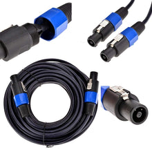 Load image into Gallery viewer, MR DJ 100' Speakon Male to Speakon Male PA DJ Speaker Cable
