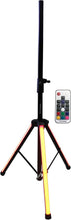 Load image into Gallery viewer, 2 MR DJ SS600LED Color Stand Universal Color-Changing Stand LED Speaker Stand Tripod Telescoping