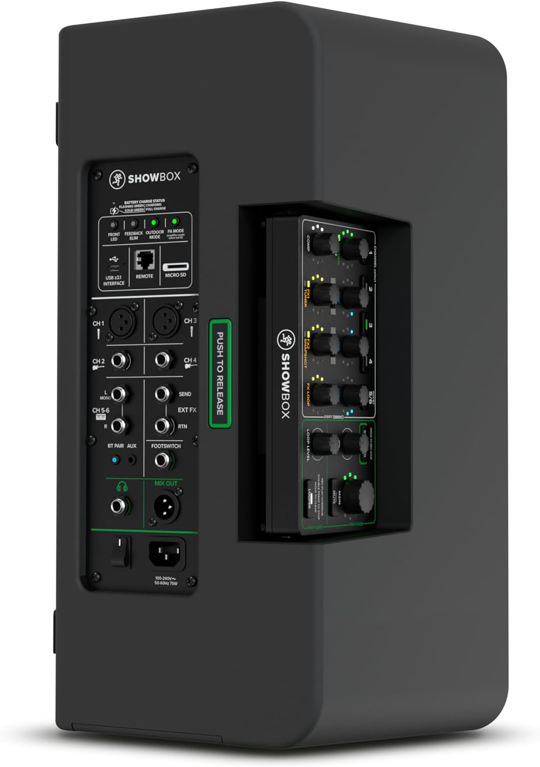 Mackie ShowBox All-in-one Performance Rig with Gig Bag