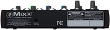 Load image into Gallery viewer, Mackie Mix8 8-Channel Compact Mixer Bundle with MR DJ Headphones, Two 1/4" TRS Cables &amp;  XLR Cables