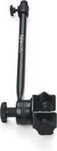 Load image into Gallery viewer, Gator Frameworks GFW-MIC-CLMPBM16 Adjustable Clamp-On Angled Mini Interlocking Design 16 Inch Boom Arm