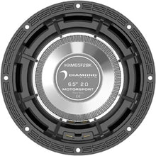 Load image into Gallery viewer, Diamond Audio HXM65F2BK 6.5" 2-Way 2Ω HIGH Output Marine Speaker