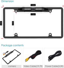 Load image into Gallery viewer, Color Rear View Camera Night Vision For Kenwood DDX26BT DDX-26BT