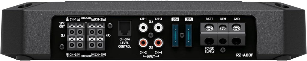 4 Alpine R2-S69 300W 6x9" 2-Way Speakers + R2-A60F 4-Channel Amplifier + Amp Kit
