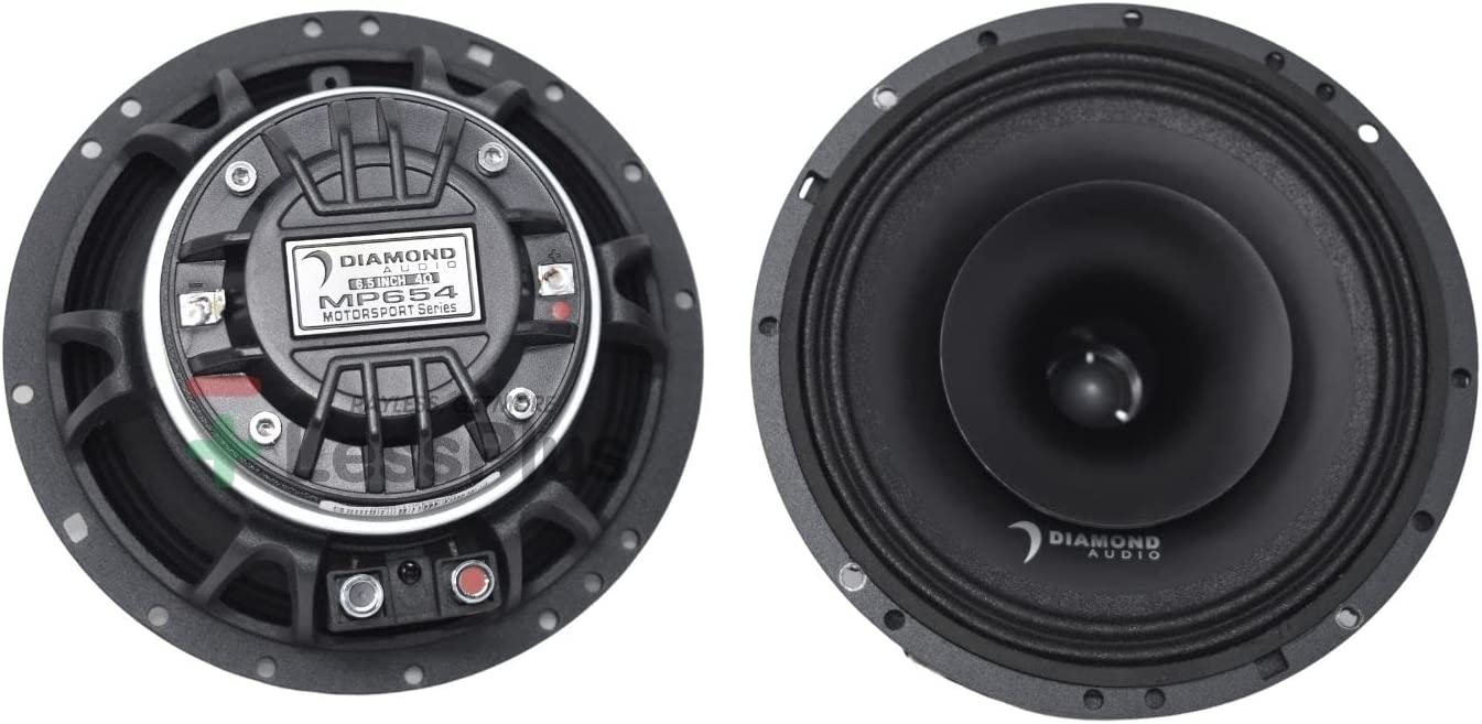 Diamond Audio MP654 6.5 PRO Full-Range Co-Ax Horn Speaker