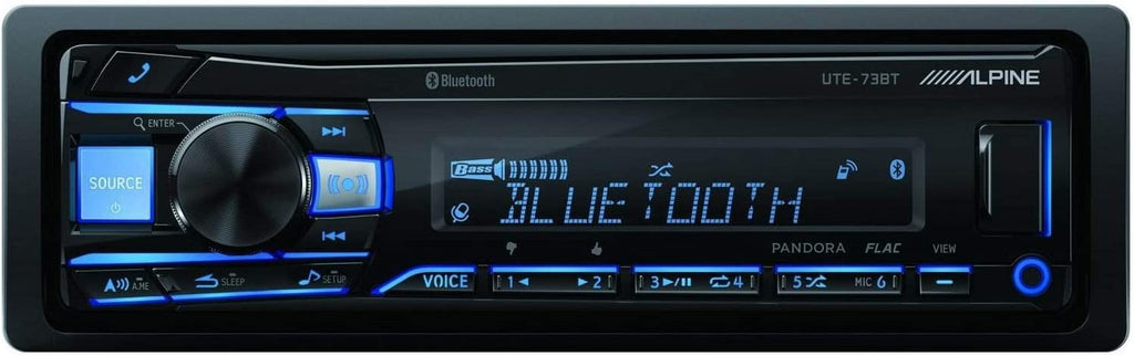 Alpine UTE-73BT Digital Media Bluetooth Stereo Receiver Fit 1998-01 GMC Envoy