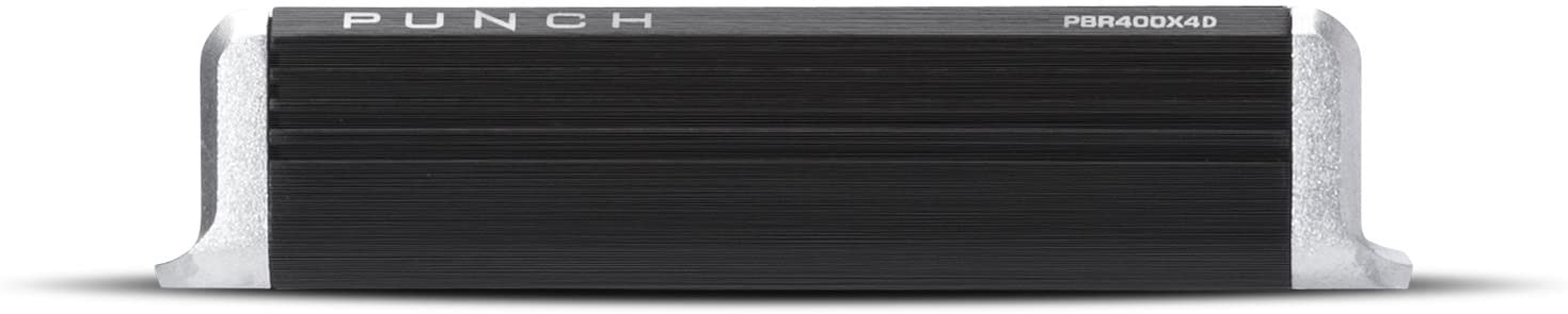 Rockford Fosgate PBR400X4D 400W Compact 4 Channel Punch Class D Amplifier 50 watts RMS x 4