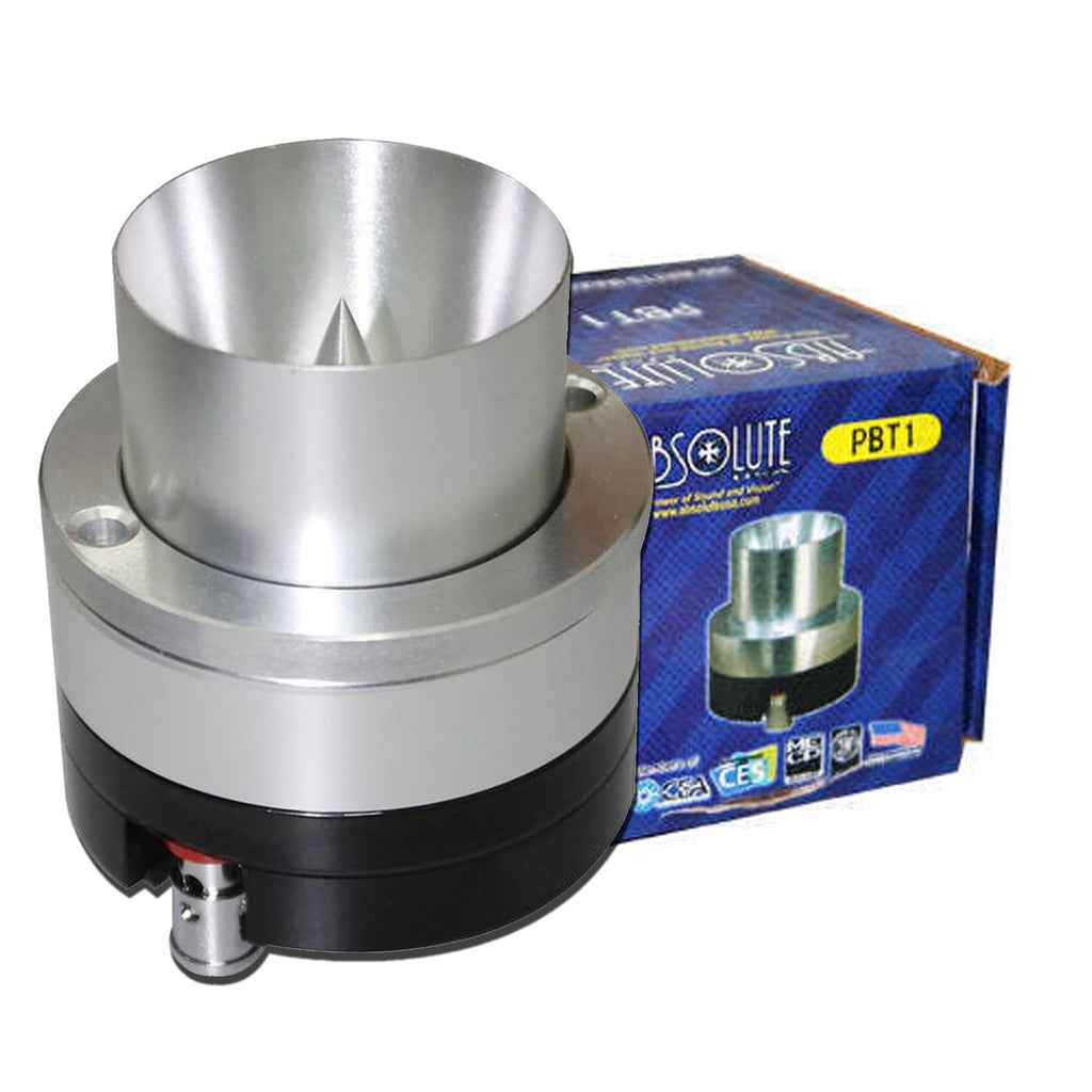Absolute USA PBT1 1-Inch Titanium Bullet High Compression Tweeter