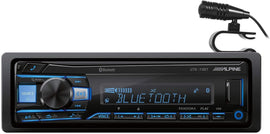 ALPINE UTE-73BT Digital Media Advanced Bluetooth Car Receiver w/AUX/USB+Remote