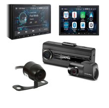 Load image into Gallery viewer, Alpine ILX-W670 7" Multimedia Receiver Bullet Camera DVR-C310R Dash Camera