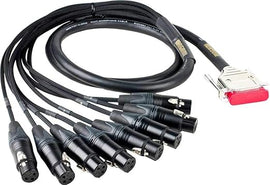 Mogami GOLD DB25-XLRF-50 8-channel Analog Interface Cable - 50 foot