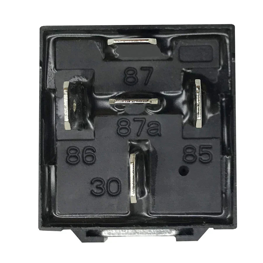 ABSOLUTE 12 VOLT 30/40 AMP BOSCH/TYCO TYPE SPDT AUTOMOTIVE RELAY And SOCKET