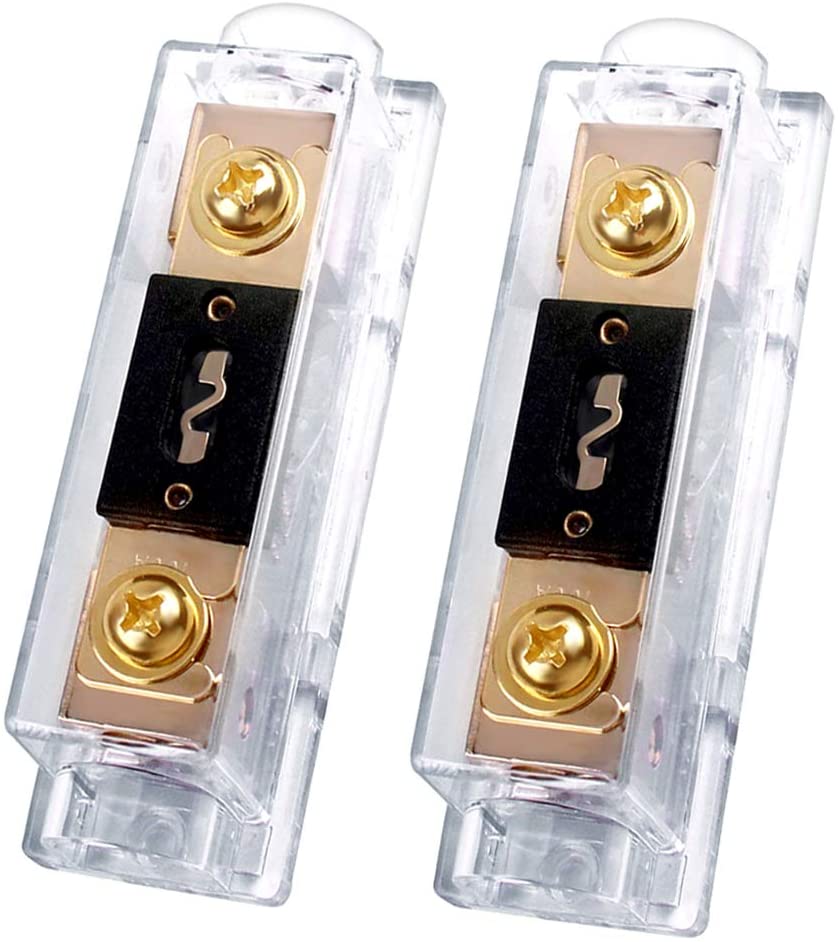 2 Patron PANLFH0G140 140 Amp Inline ANL Fuse Holder 0/2/4 Gauge AWG ANL Fuse Block