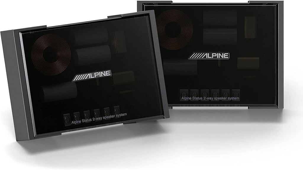 Alpine Status HDZ-653 600W Hi-Res 6-1/2" (16.5cm) 3-Way Component Speaker Set