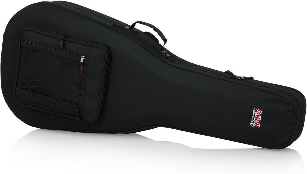 Gator Cases GL-DREAD-12 Lightweight Polyfoam Guitar Case For Dreadnaught Style Acoustic Guitars