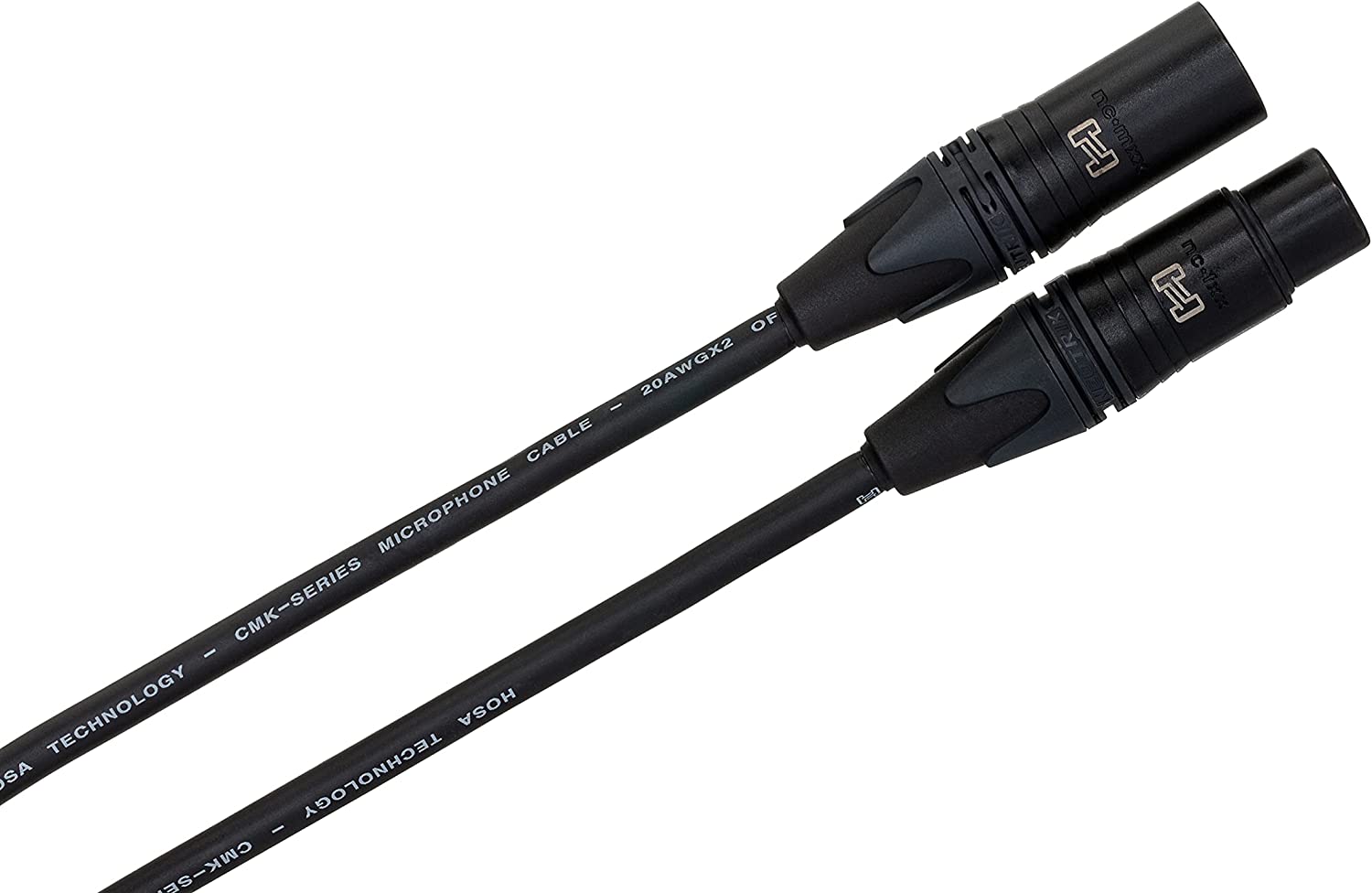 Hosa CMK-075AU Neutrik XLR3F to XLR3M Edge Microphone Cable, 75 feet