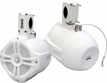 Load image into Gallery viewer, 2 Absolute MPS65W Marine RV 6.5" 200W RMS Wake Tower POD Enclosure Speaker