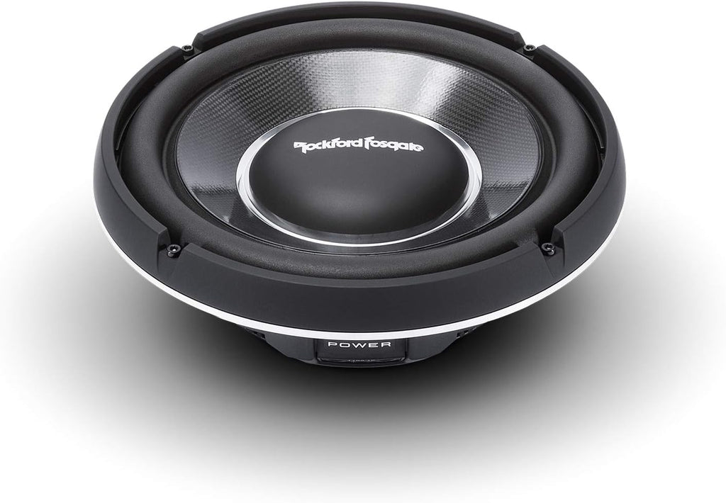Rockford Fosgate Power T1S1-12 1200W 12" Power Series Single 1-ohm Shallow Car Subwoofer