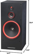 Load image into Gallery viewer, 2 CERWIN VEGA SL-15 15" 3-Way 400 Watts Floor Standing Tower Speaker