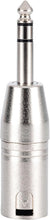 Load image into Gallery viewer, MR DJ XMTRS 1/4" TRS to Balanced XLR Male Adapter