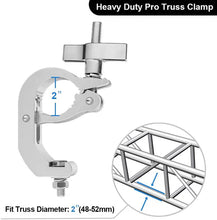 Load image into Gallery viewer, 10 MR TRUSS TC5 Universal 2" Heavy Duty Pro Aluminum Stage Lighting Clamp Mounting