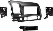 Load image into Gallery viewer, METRA 99-7816G Compatible with Honda Civic 2006-2011 Single or Double DIN Stereo Radio Install Dash Kit Gray