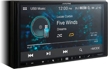 Load image into Gallery viewer, ALPINE iLX-W670 7" Digital Media Bluetooth Carplay Receiver + KTA-450 Power Pack