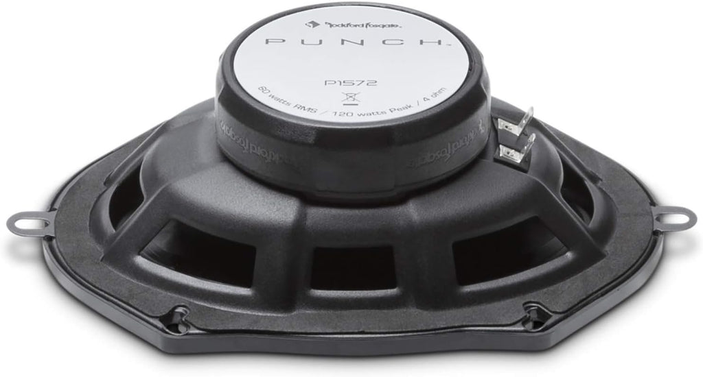2 Pair Rockford Fosgate P1572 5x7" Punch Series 2-Way Coaxial Car Speakers