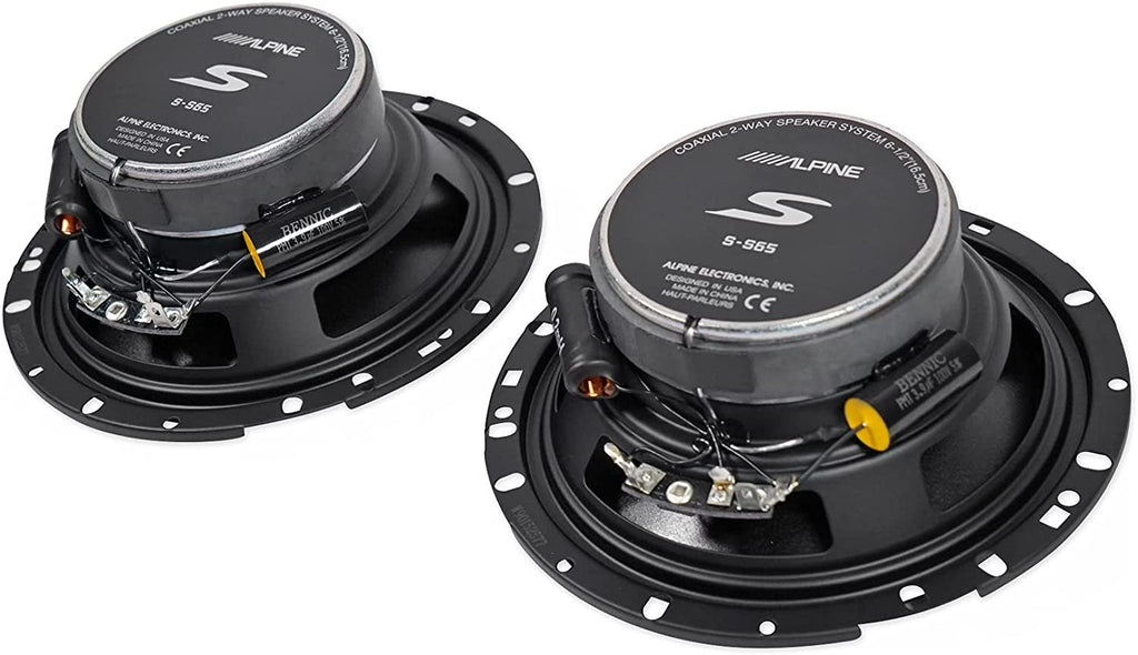 Alpine S 6.5" Rear Factory Speaker Replacement for 2005 Infiniti M35