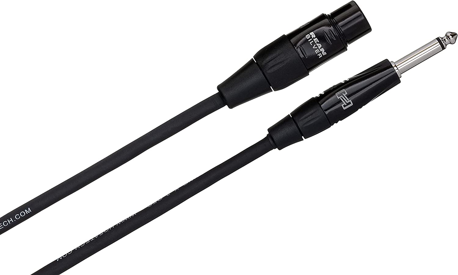 Hosa HMIC-025HZ Pro Microphone Cable, REAN XLR3F to 1/4 in TS, 25 ft