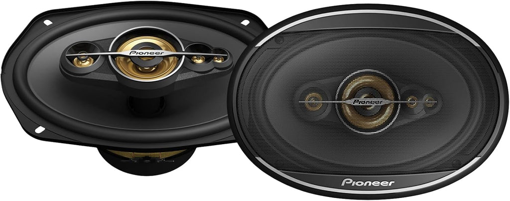 Pioneer TS-A6991F 1400W 6x9" 5-way 4-ohm Coaxial Car Speakers with Dual Super Tweeters