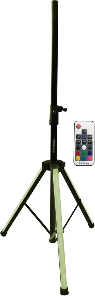 2 MR DJ SS600LED Color Stand Universal Color-Changing Stand LED Speaker Stand Tripod Telescoping