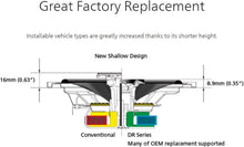 Load image into Gallery viewer, JVC CS-DR6940 550W 6x9 4-Way Coaxial Speakers