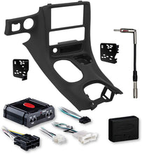 Load image into Gallery viewer, Metra DP-3021B Black 2-DIN Stereo Dash Kit Combo for 1997-04 Chevrolet Corvette