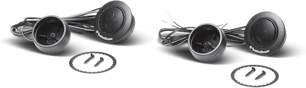 Rockford Fosgate R1T-S 1" Tweeter & R165X3 6.5" 3-Way Coaxial Speaker