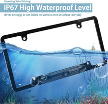 Load image into Gallery viewer, Absolute USA CAM105 HD Night Vision Backup Camera - 170° Wide Angle Waterproof License Plate Rear View for Alpine X009-GM2, ILX-107, ILX-207, ILX-F409 &amp; ILX-W650