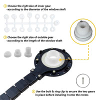 Absolute HW600 Universal Electric Power 2 Window Conversion Kit