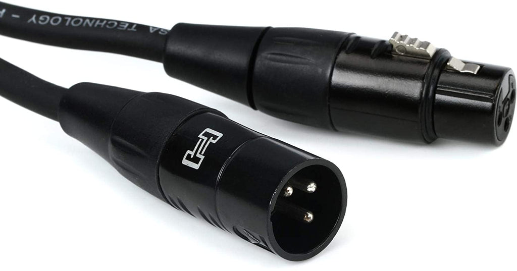 Hosa HMIC-003 REAN XLR3F to XLR3M Pro Microphone Cable, 3 Feet