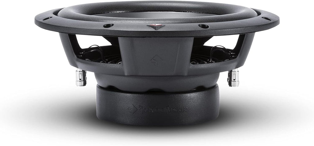 Rockford Fosgate R2D2-10 500W 10" 2-Ohm DVC Subwoofer + 10" Vented Enclosure