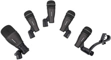 Load image into Gallery viewer, Samson DK705 5-Piece Drum Microphone Kit  Bundle with Stool &amp; Headphone