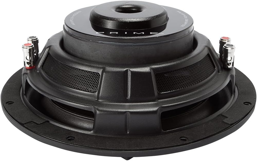 2 Rockford Fosgate Prime R2SD2-10 400W Max 10" shallow mount dual 2-ohm voice coils subwoofer