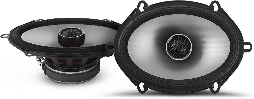 Alpine S2-A55V 5-Ch Amp + 2 S2-S68 6x8" Speaker + S2-W12D4 12" Subwoofer + Accessory Bundle