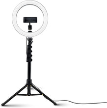 Load image into Gallery viewer, Mackie 3-Color Ring Light Kit with Stand and Remote (10")