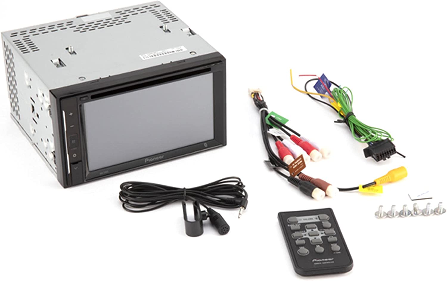 Pioneer AVH-241EX Double DIN DVD Camera Dash install Kit for Chevy GM 1988-94 Full Size Trucks