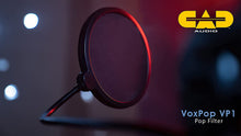 Load image into Gallery viewer, CAD Audio VP1 Pop Filter on 14" Gooseneck