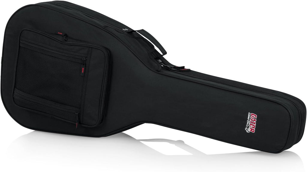 Gator Cases GL-DREAD-12 Lightweight Polyfoam Guitar Case For Dreadnaught Style Acoustic Guitars