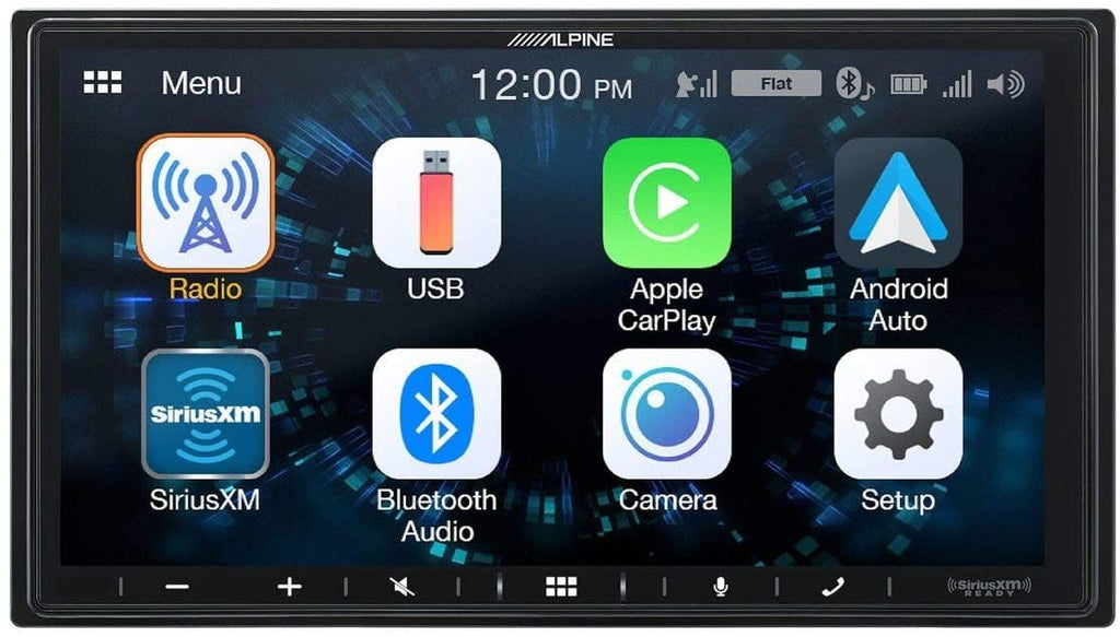 Alpine iLX-W670 7" Mech-Less Receiver Compatible with Apple CarPlay Android Auto