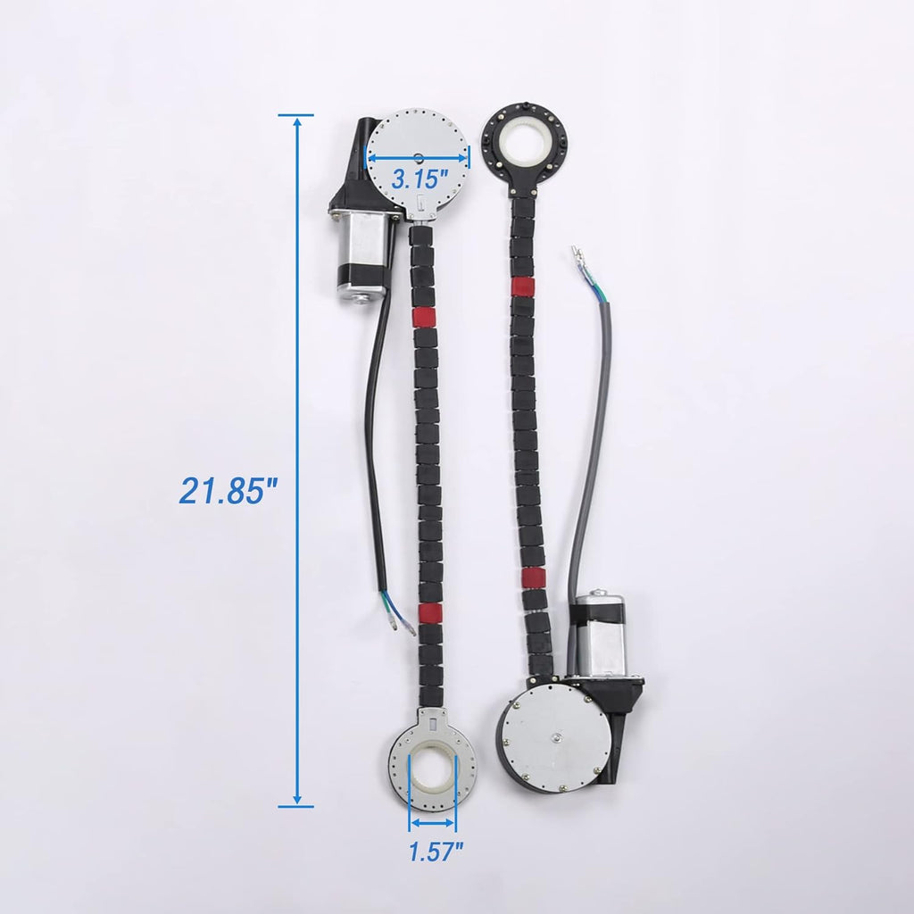 Patron PA-HW800 Universal Electric Power Window Conversion Kit for 4-Door Vehicles
