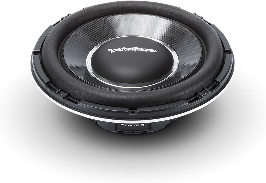 Rockford Fosgate Power T1S1-12 1200W 12" Power Series Single 1-ohm Shallow Car Subwoofer
